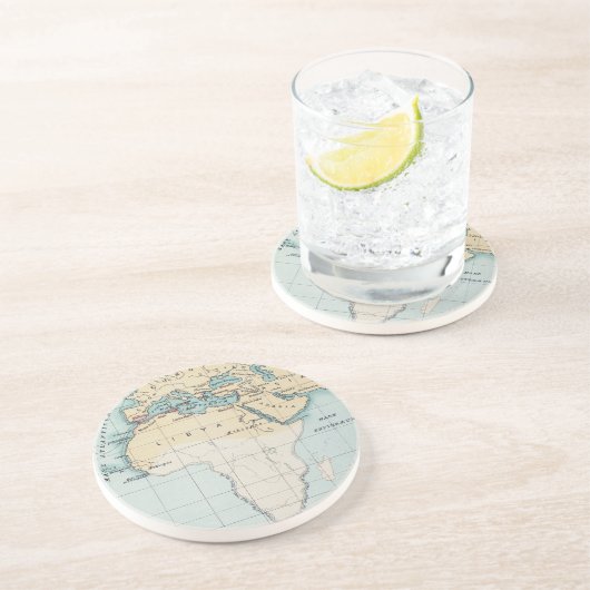 KARTE: PHÖNIZISCHES REICH SANDSTEIN UNTERSETZER (Seite)