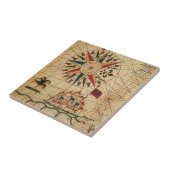 Karte Portolan Diagramm-| von Kairo, Ägypten Fliese (Seite)