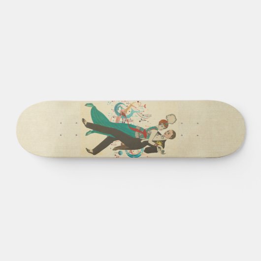 Karte Postale Skateboard (Horizontal)