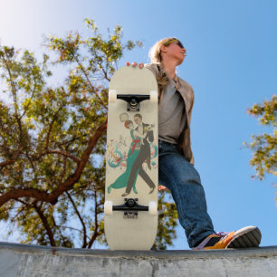 Karte Postale Skateboard