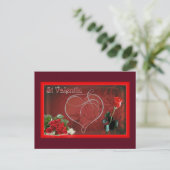 Karte postale st valentin amour (Stehend Vorderseite)
