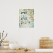 Karte Poster (Küche)