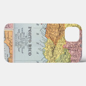 KARTE: PUERTO RICO, 1900 Case-Mate iPhone HÜLLE (Rückseite (Horizontal))