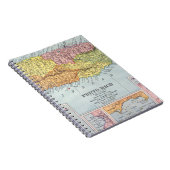 KARTE: PUERTO RICO, 1900 NOTIZBLOCK (Rechte Seite)