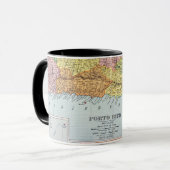 KARTE: PUERTO RICO, 1900 TASSE (Vorderseite Links)
