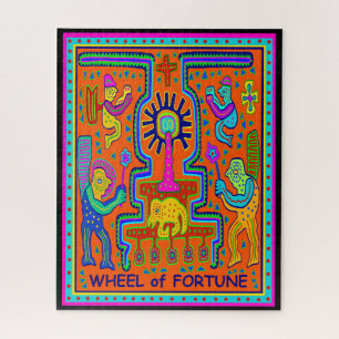 KARTE - RÄDER VON FORTUNE PUZZLE