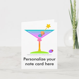 Karte: RAINBOW MARTINI Karte