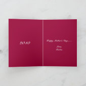 Karte Rene-Mutter Tages (Innenseite)