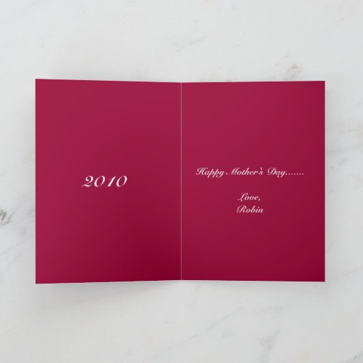 Karte Rene-Mutter Tages (Innenseite)