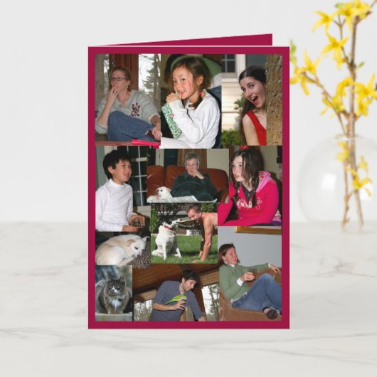 Karte Rene-Mutter Tages (Gelbe Blume)