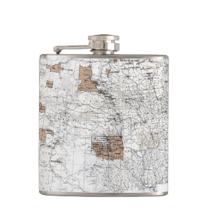 KARTE: RESERVIERUNGEN, 1888 FLACHMANN