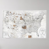 KARTE: RESERVIERUNGEN, 1888 POSTER (Vorne)