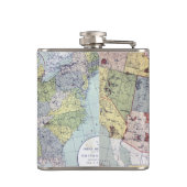 KARTE: RESERVIERUNGEN, 1892 FLACHMANN (Rückseite)