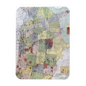 KARTE: RESERVIERUNGEN, 1892 MAGNET (Vertikal)