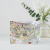 KARTE: RESERVIERUNGEN, 1892 POSTKARTE (Stehend Vorderseite)