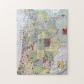 KARTE: RESERVIERUNGEN, 1892 PUZZLE (Vertikal)