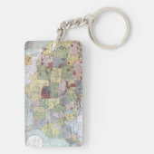 KARTE: RESERVIERUNGEN, 1892 SCHLÜSSELANHÄNGER (Rückseite)