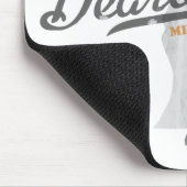 Karte Retro Mousepad Dearborns Michigan (Ecke)