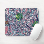 Karte Roms Italien Mousepad (Mit Mouse)
