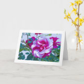 Karte, Rose # 232 Karte (Gelbe Blume)