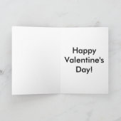 Karte Rosenvalentines Tages(großer Druck) (Innenseite)