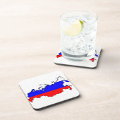Karte Russlands Getränkeuntersetzer (Rechte Seite)