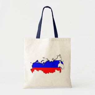 Karte Russlands Tragetasche