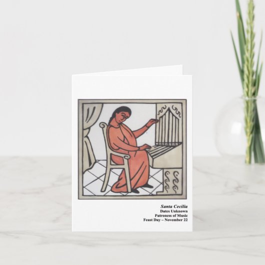 Karte Santa Cecilia Santo (Vorderseite)
