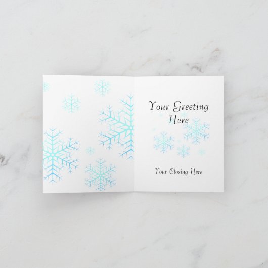 Karte - Schneemann-Fußball (Innenseite)