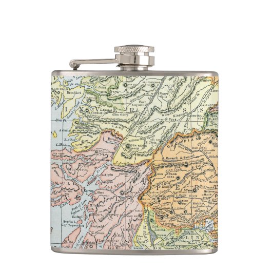 KARTE: SCHOTTLAND FLACHMANN (Vorderseite)