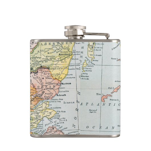 KARTE: SCHOTTLAND FLACHMANN (Rückseite)