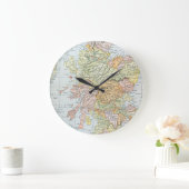 KARTE: SCHOTTLAND GROßE WANDUHR (Zuhause)