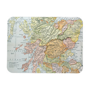 KARTE: SCHOTTLAND MAGNET