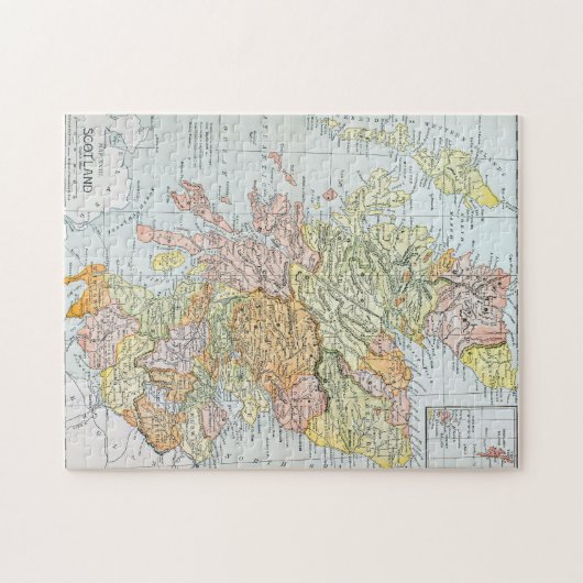 KARTE: SCHOTTLAND PUZZLE (Horizontal)