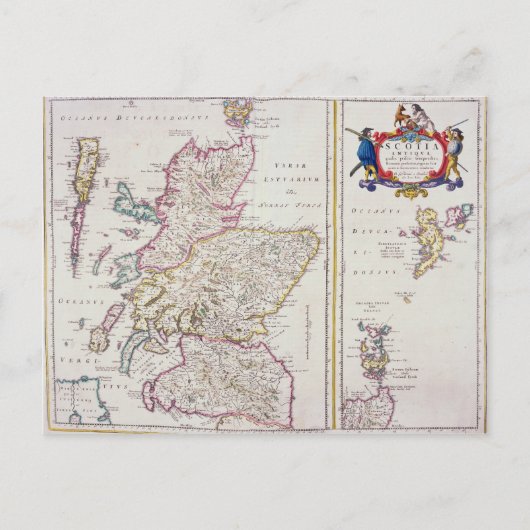 Karte Schottlands, c.1700 (Vorderseite)