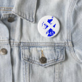Karte Schottlands Saltire Button (Beispiel)