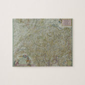 Karte Schweiz 2 Puzzle (Horizontal)