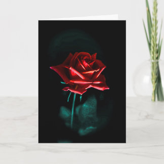 Karte Single-gotische Rosevalentines Tages