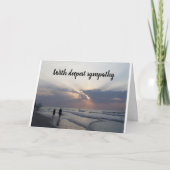 KARTE "SO SORRY FOR YOUR LOSS" (Vorderseite)