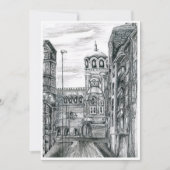 Karte, Sofia Hauptstadt von Bulgarien Dankeskarte (Vorderseite)