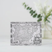 Karte Spaniens (Stehend Vorderseite)