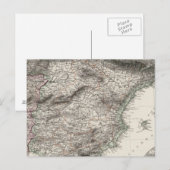 Karte Spaniens und Portugals von Stieler (Vorne/Hinten)