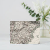 Karte Spaniens und Portugals von Stieler (Stehend Vorderseite)