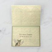 Karte | Sphynx-Engel mit tiefstem Beileid (Innenseite)