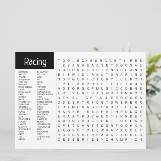 Karte Sport Theme Activity (Stehend Vorderseite)