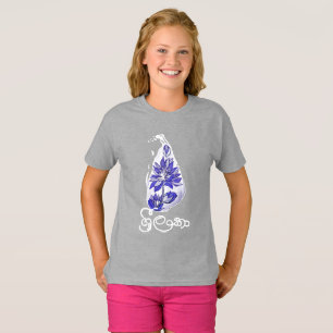 Karte Sri Lankas im Graffiti-Stil T-Shirt