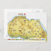 Karte Südafrikas 2 (Vorne/Hinten)