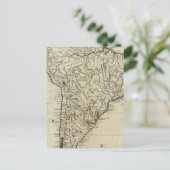 Karte Südamerikas (Stehend Vorderseite)