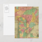 Karte Südamerikas 2 (Vorne/Hinten)