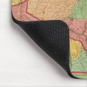 Karte Südamerikas 2 Mousepad (Ecke)